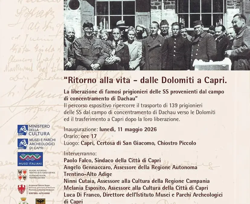 Ritorno alla vita – dalle Dolomiti a Capri